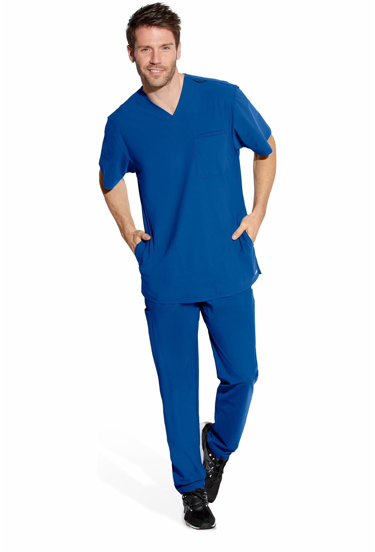 Grey's Anatomy Edge Men's 4 Pocket Scrub Top-GET042 | Medical Scrubs ...
